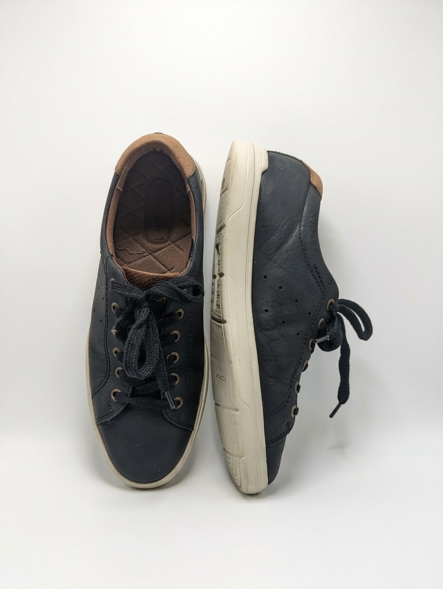 Rockport Men's Jarvis Lace-to-Toe Leather Sneakers - Image 3