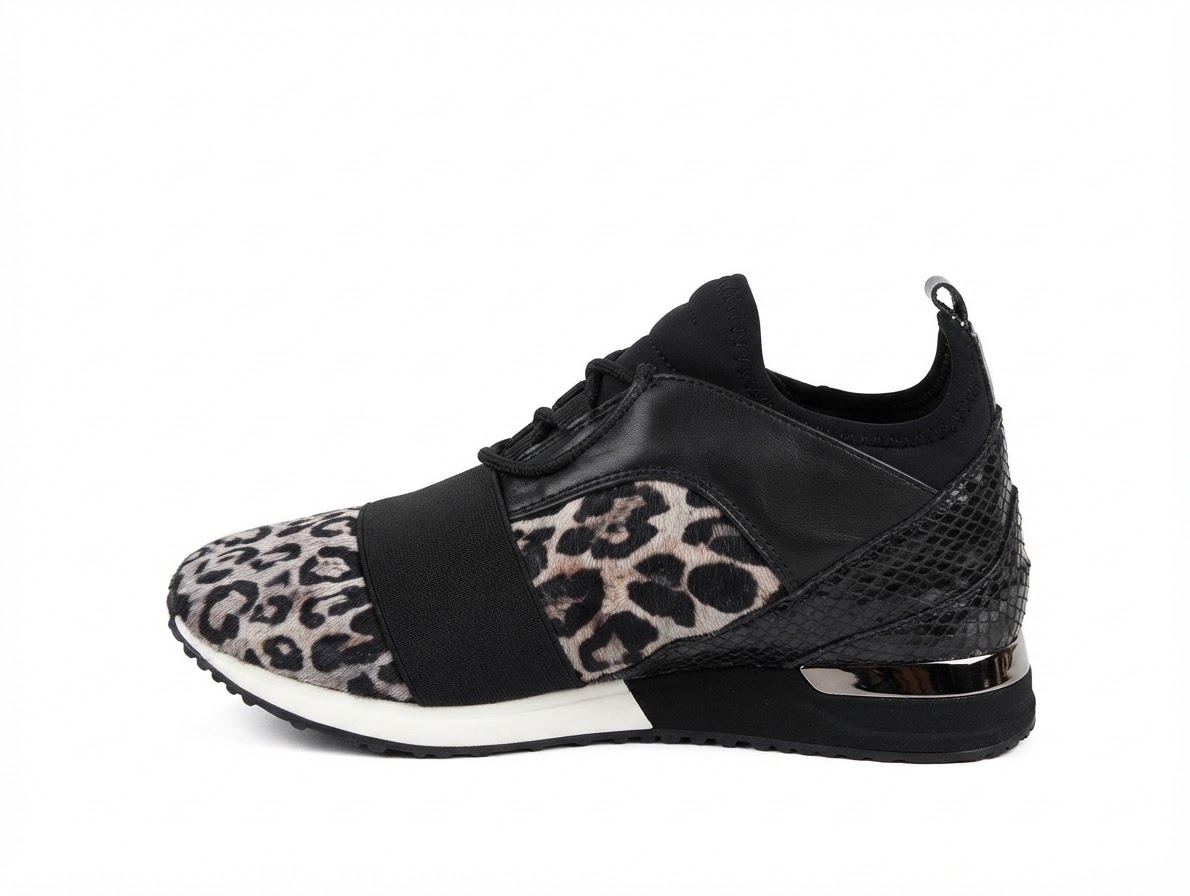 Leopard Print Slip-on Sneakers - Image 2