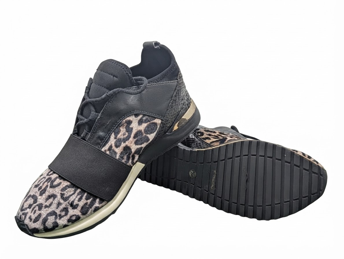 Leopard Print Slip-on Sneakers