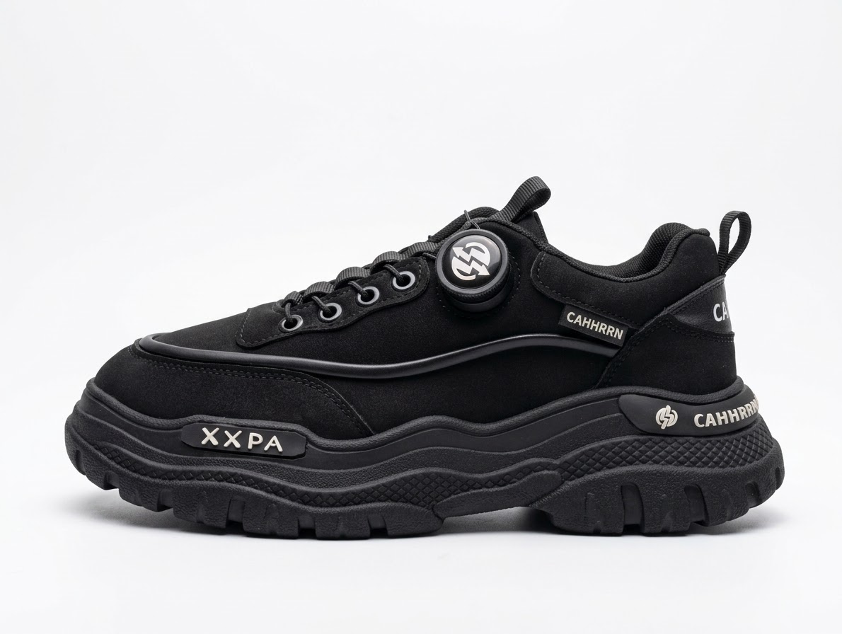 CAHHRRN Black Rotatory Laces