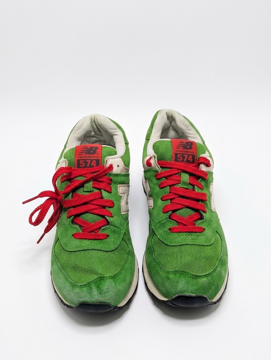 New Balance 574 "Vibrant Green" - Image 2
