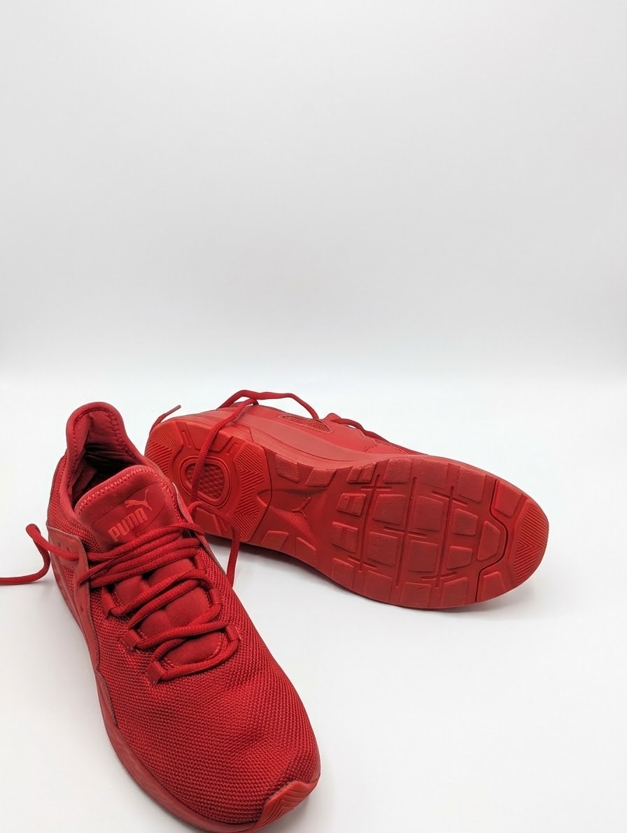 Puma Electron Street Running Sneakers "Red" - Image 2