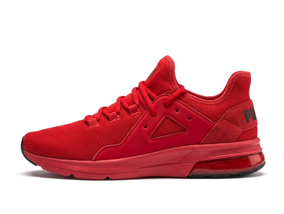 Puma Electron Street Running Sneakers "Red"